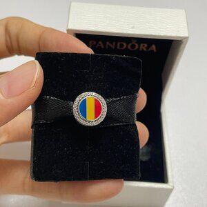 Pandora Romania Flag Exclusive Charm Bead